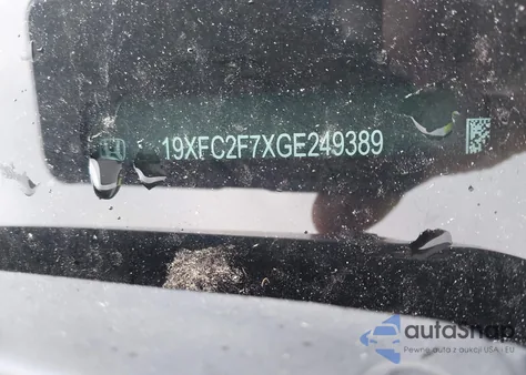 2016 Honda Civic Ex z USA, uszkodzony, nr VIN 19XFC2F7XGE249389